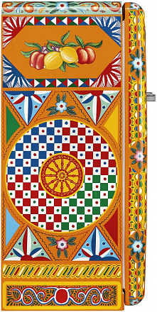 SMEG FAB28RDGC5 Отдельностоящий однодверный холодильник, D&G