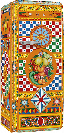 SMEG FAB28RDGC5 Отдельностоящий однодверный холодильник, D&G